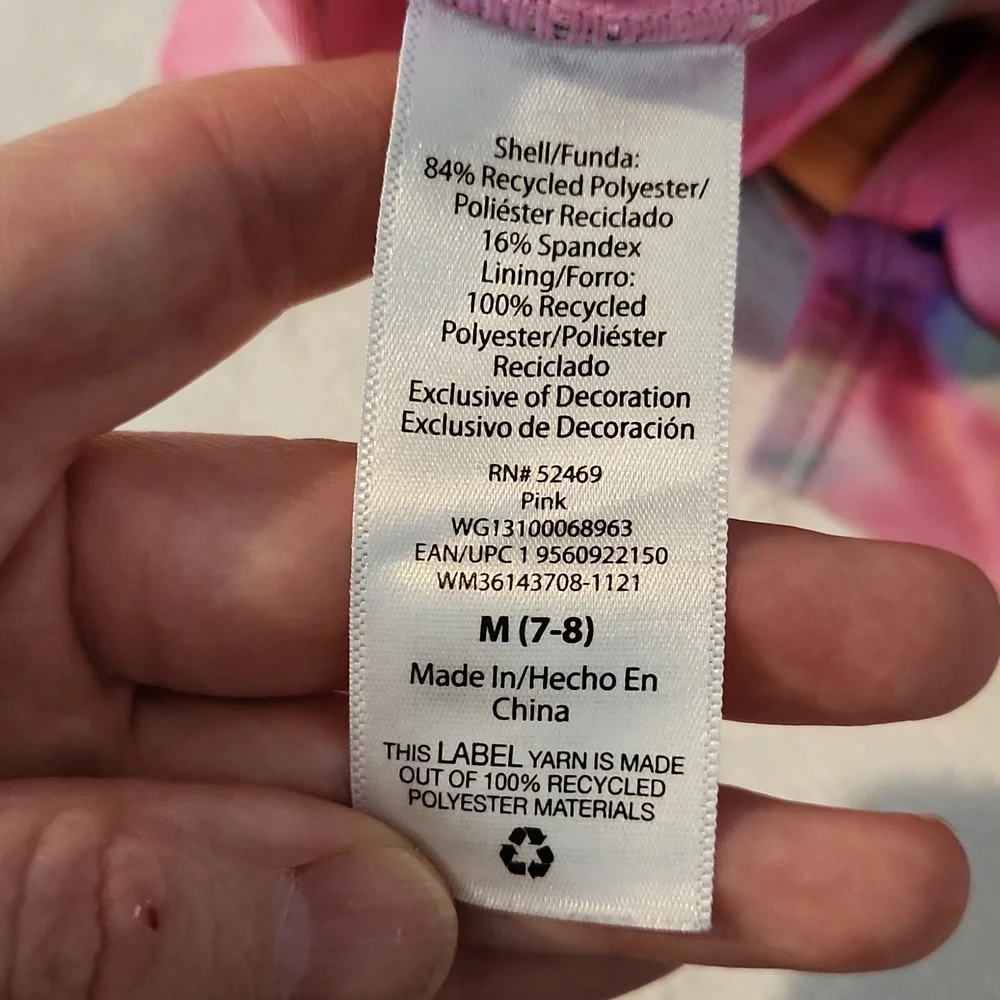 🆑️4 for $10🆑️Wonder Nation Unicorn Tankini - Picture 5 of 5